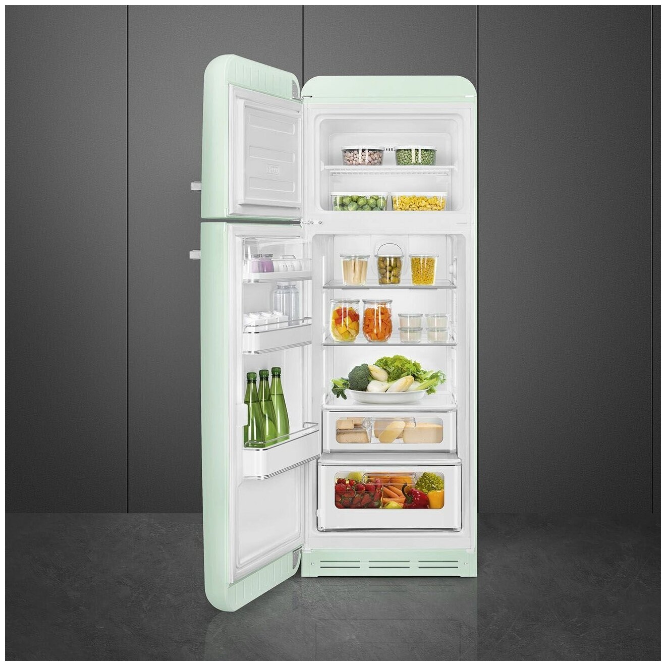 Smeg Холодильник Smeg FAB30LPG5 - фотография № 10