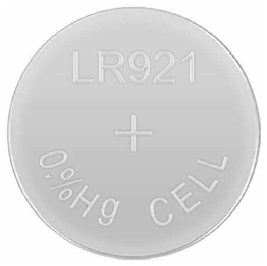 Батарея Mirex, щелочная AG6 / LR921 1,5V 6 шт ecopack 23702-LR921-E6