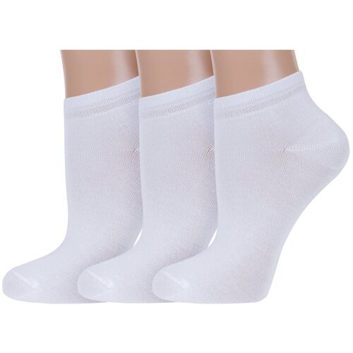 фото Женские носки хох, вязаные, размер 25, белый