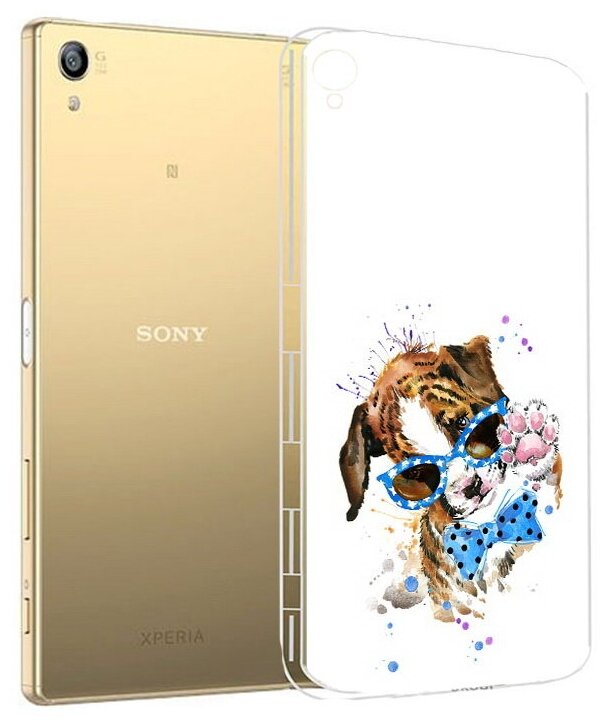 Чехол задняя-панель-накладка-бампер MyPads лапочка для Sony Xperia Z5 Premium/Z5 Premium Dual E6853/E6883 5.5 противоударный