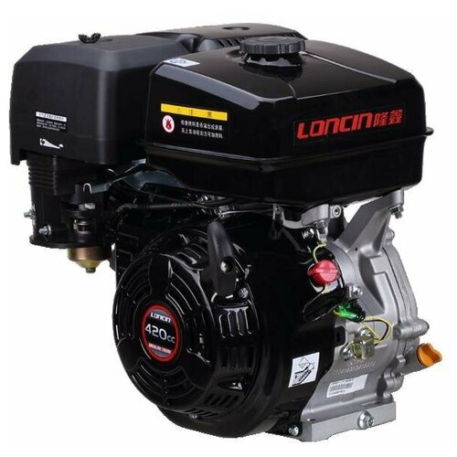 Двигатель Loncin G420F (25 мм)