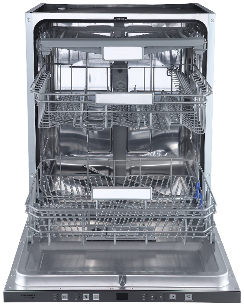Встраиваемая посудомоечная машина KRAFT Technology TCH-DM609D1404SBI - фотография № 2