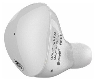 Гарнитура Bluetooth RB-T21 Mini Single Remax белый