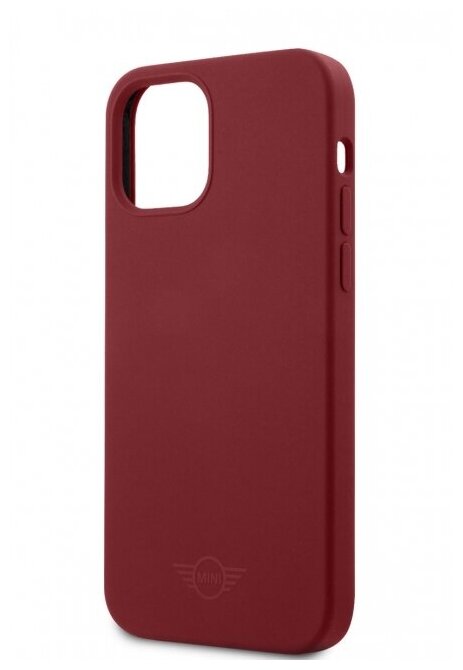 Чехол (клип-кейс) Mini silicone, для Apple iPhone 12 Pro Max, красный [mihcp12lsltre] Noname - фото №7