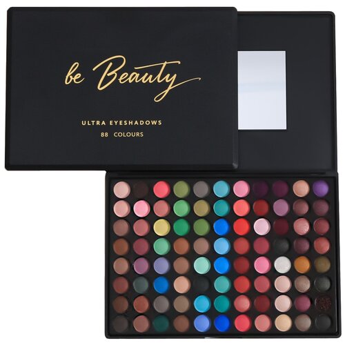 Be Beauty, палетка матовых и сатиновых теней для век, 88