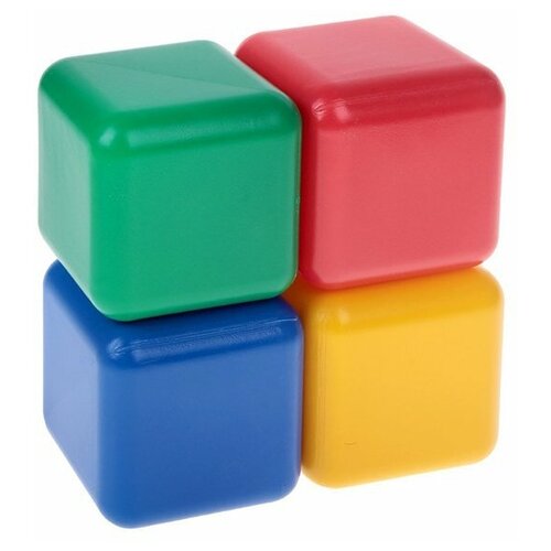 Кубики для малышей 4 шт 12см 1930537