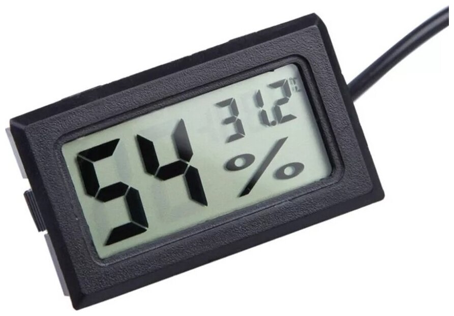 Термометр-гигрометр с выносным датчиком - фотография № 2