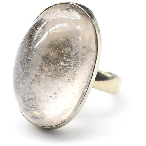 Кольцо Радуга Камня, топаз, размер 17.5, черный кольцо радуга камня топаз размер 18 черный