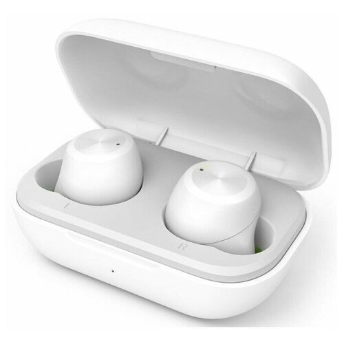 Гарнитура Hama вкладыши Spirit Chop белыйзеленый беспроводные bluetooth в ушной раковине 314800₽