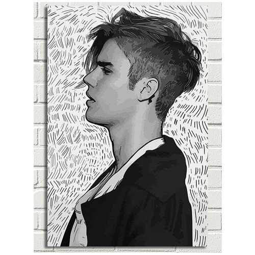 Картина по номерам музыка Джастин Бибер (Justin Bieber) - 8675 В 60x40