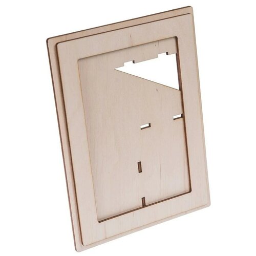 Фоторамка деревянная 13х18 см, размер изображения 10х15 см.