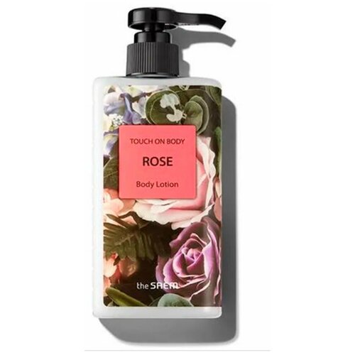 Лосьон для тела с розой [The Saem] Touch On Body Rose Body Lotion