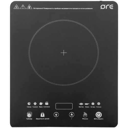 Электроплитка ORE IM Настольная черный 438700₽