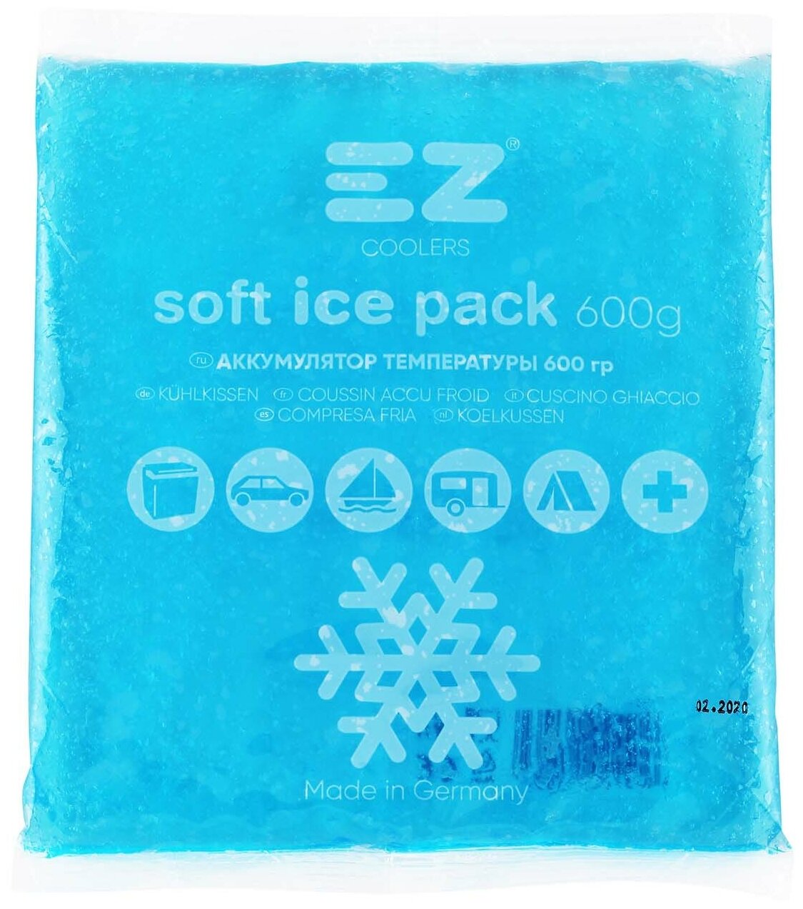 Аккумулятор холода и тепла EZ Soft Ice Pack (600 гр.) (61032)