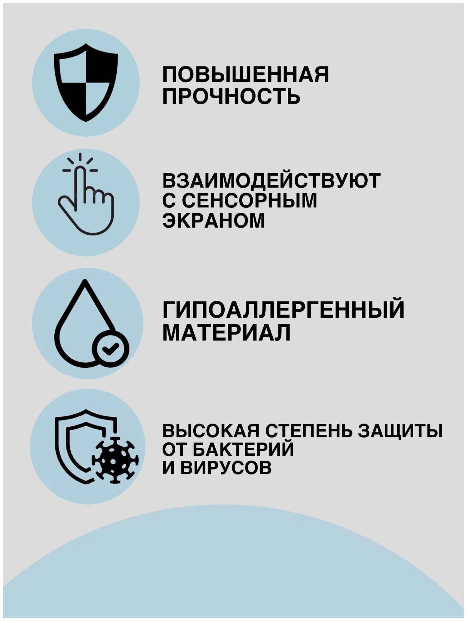 Перчатки одноразовые, винило-нитриловые, хозяйственные, неопудренные, черный, 100 шт, 50 пар, M - фотография № 13