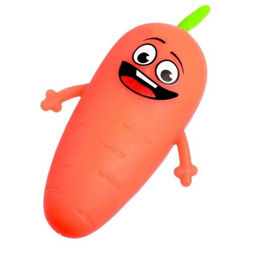 Мялка «Морковка», цвета микс