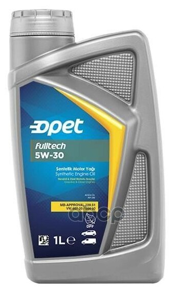 OPET Масло Моторное Fulltech 5w-30 1l