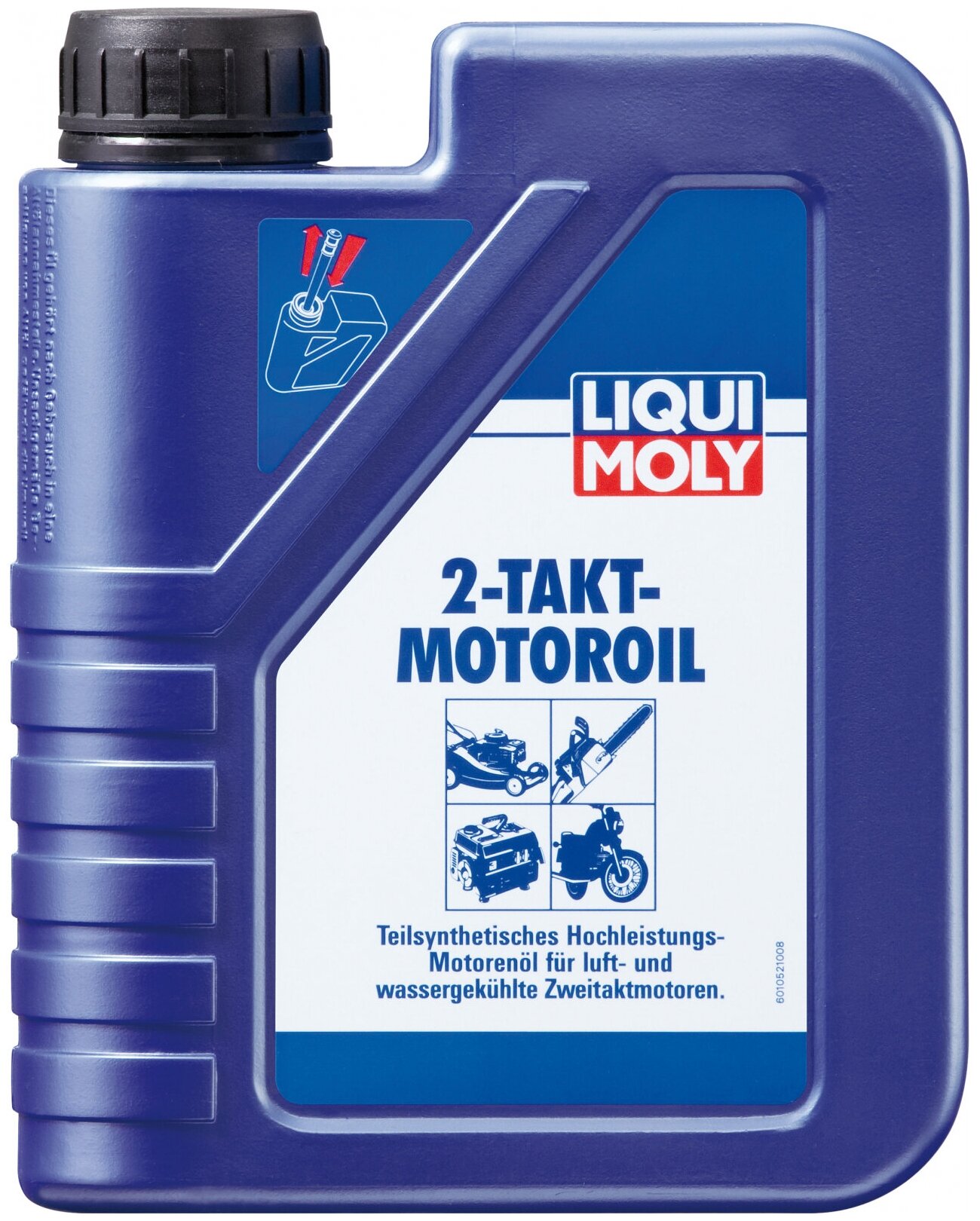 LIQUI MOLY 3958 Масло моторное д/2-т. двиг. 1л TC (полусинтетика) 1шт