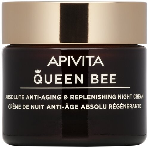 Apivita Крем Queen Bee Absolute Anti-aging & replenishing Night cream, 50 мл