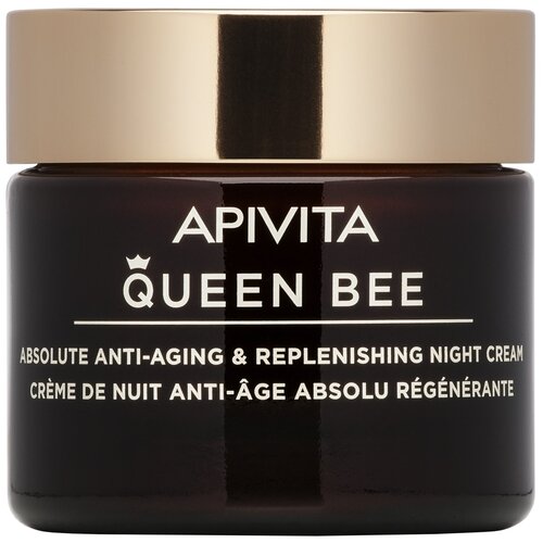 Apivita Крем Queen Bee Absolute Anti-aging & replenishing Night cream, 50 мл apivita your majesty absolute anti aging set light texture