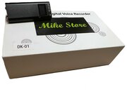 Цифровой мини диктофон Mike Store DK-01 - 8 Gb встроеной памяти/до 100 часов записи/датчик звука/дисплей/клипса на одежду.