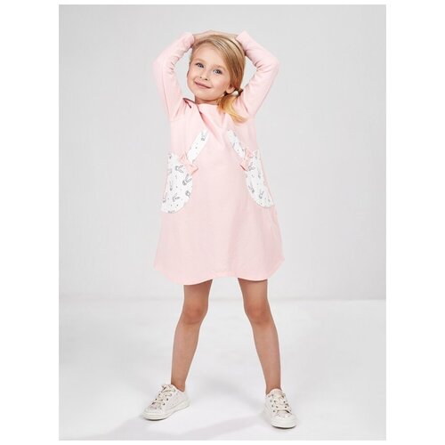 Платье для девочек Mini Maxi, модель 4985, цвет розовый, размер 98