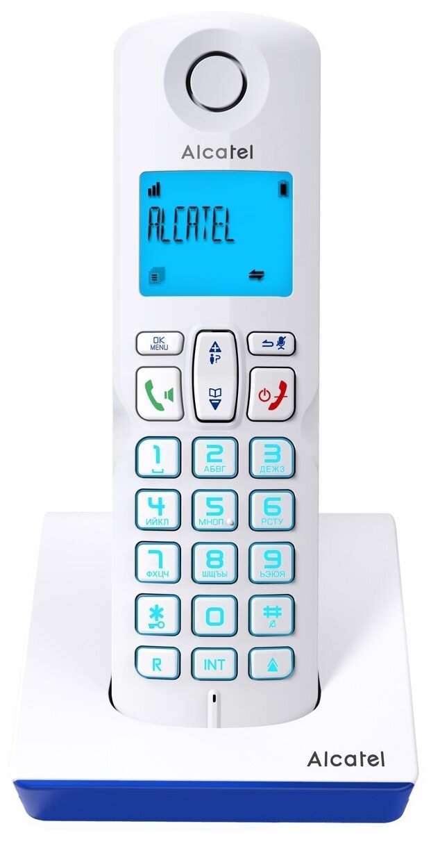 Р/Телефон Dect Alcatel S250 RU белый АОН