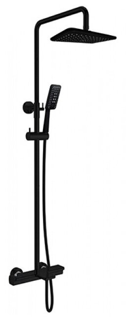 Душевая система с термостатом KAISER Elite 01182-2 Black