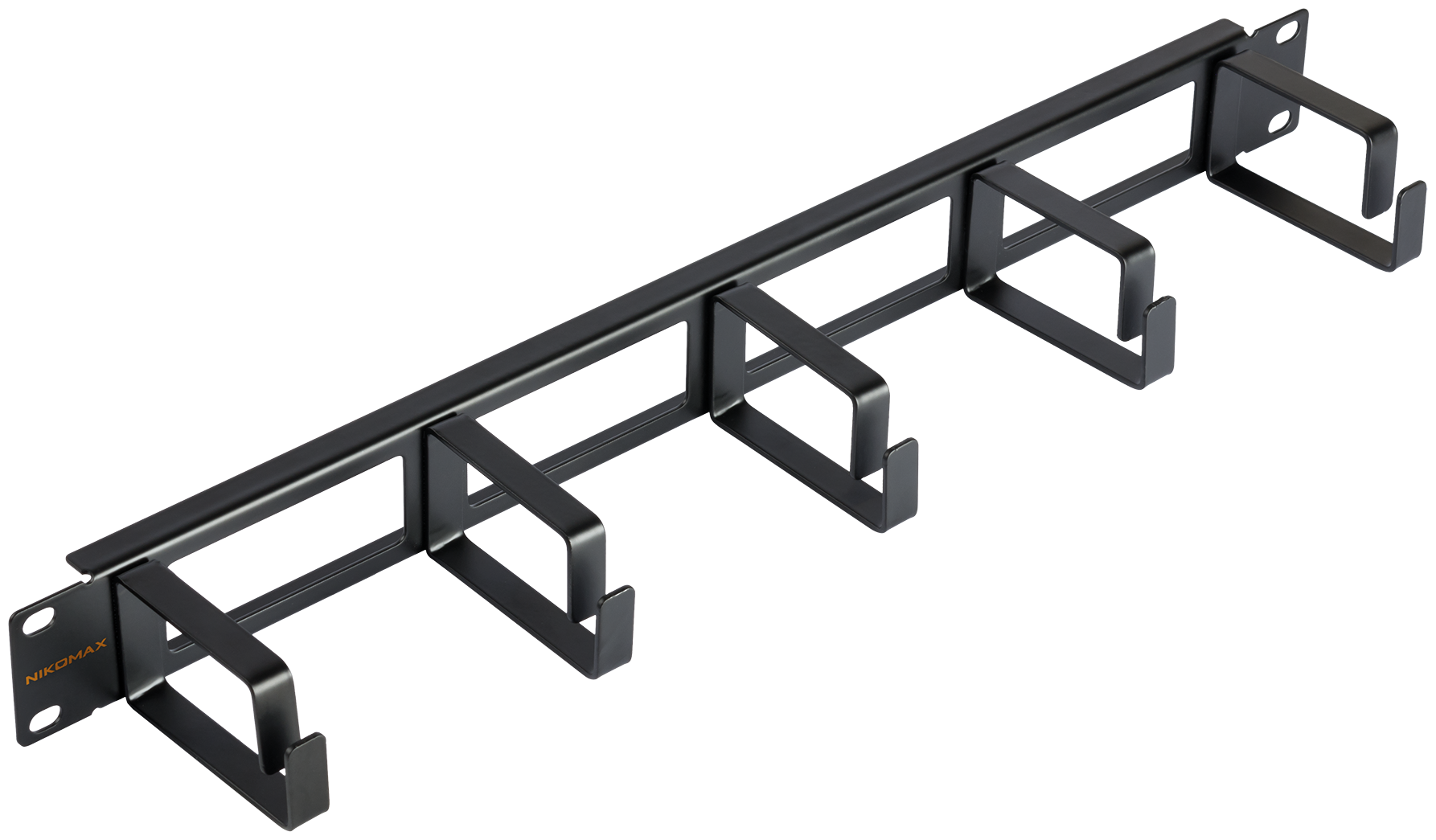 Органайзер кабельный NIKOMAX (NMC-OK600H-1U-BK-2)