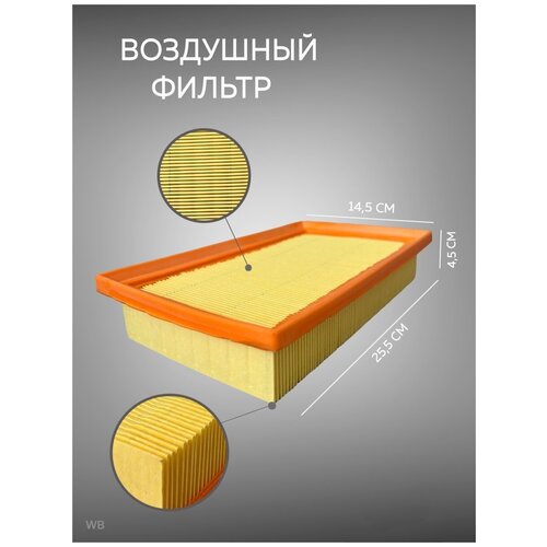 Воздушный фильтр GL -9281 для HYUNDAI Solaris II 2017- , KIA Rio IV RIO (X-line) 2017-