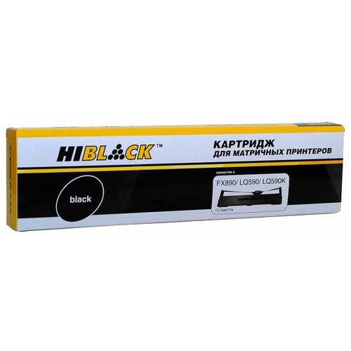 Картридж Hi-Black HB-FX-890 для Epson FX-890 черный HB-FX-890 380₽