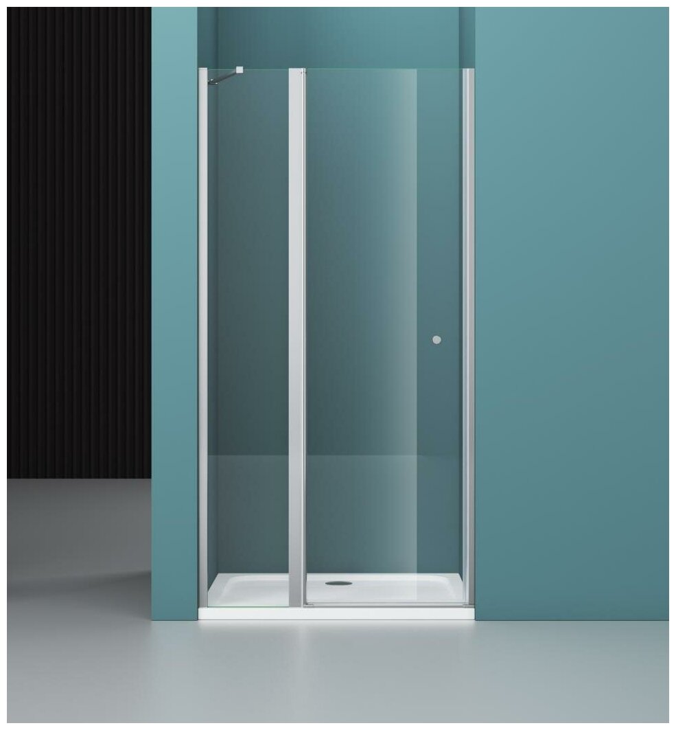 Душевая дверь в нишу BelBagno Etna B-12-60/30-C-Cr - фото №20