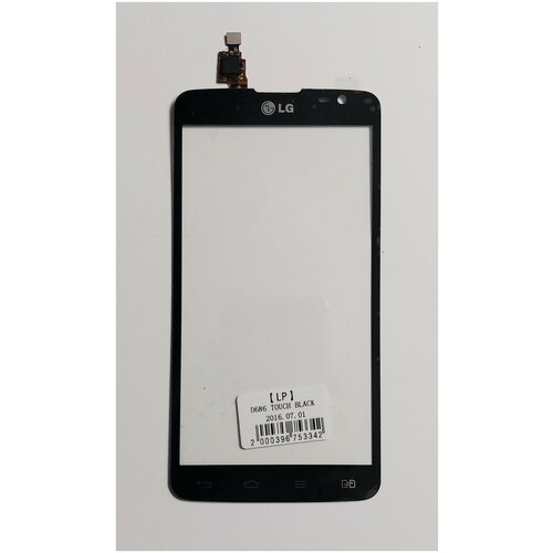 кожаный чехол для lg g pro lite dual d686 sipo premium leather case v series красный Тачскрин для LG D686 G Pro Lite Dual (черный)