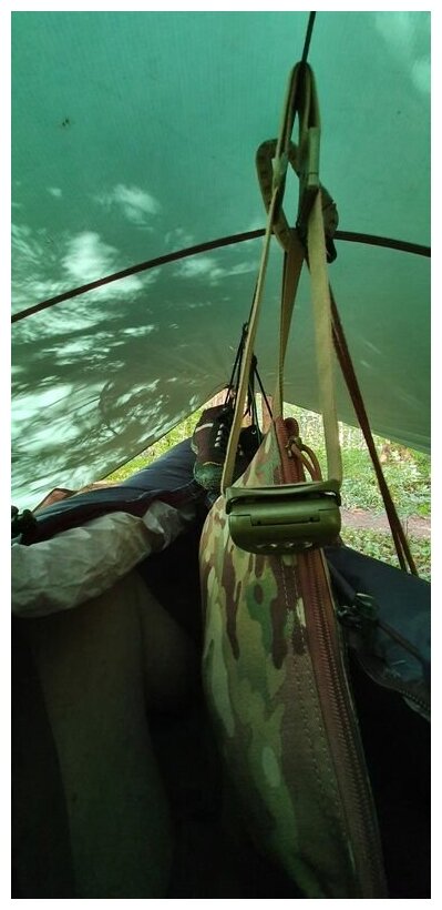 Подвесной карман-органайзер для гамака Ridgeline Pro Kit (Organizer + 220-320cm Ridgeline) - фотография № 3