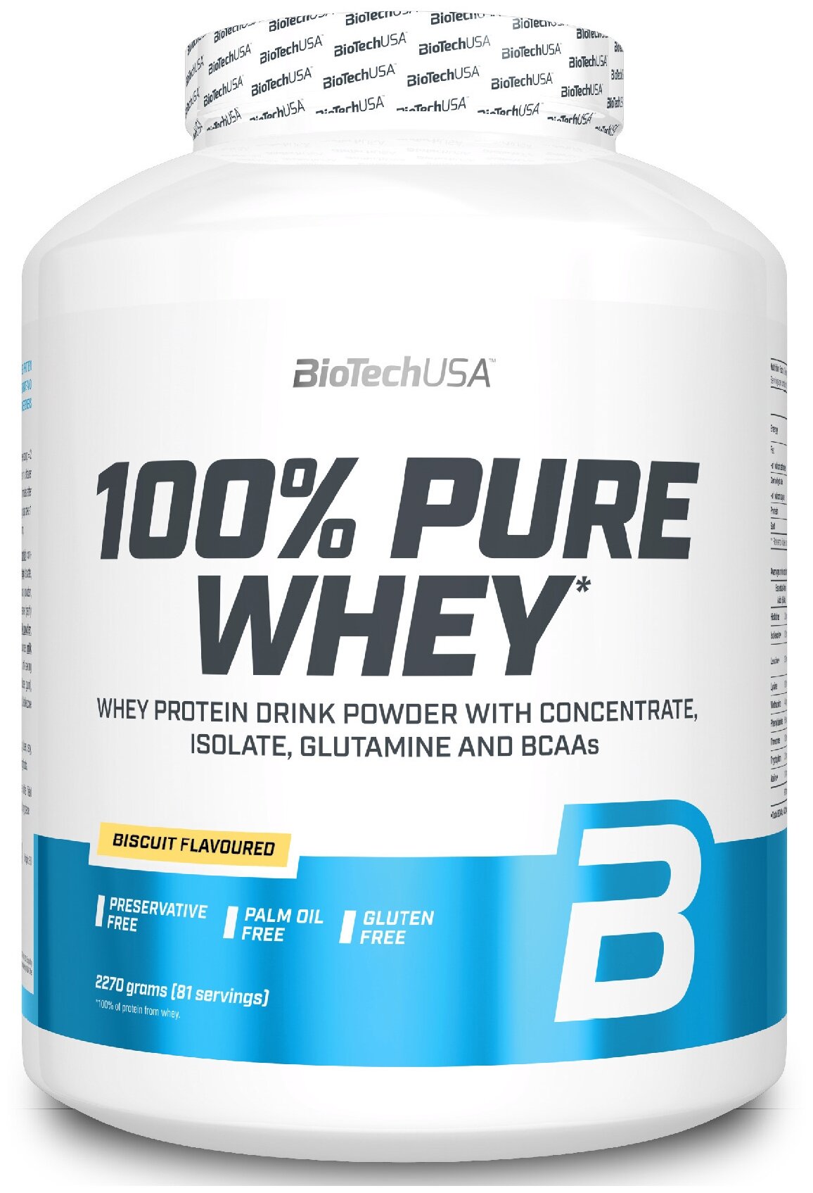  BioTechUSA 100% Pure Whey, 2270 ., 