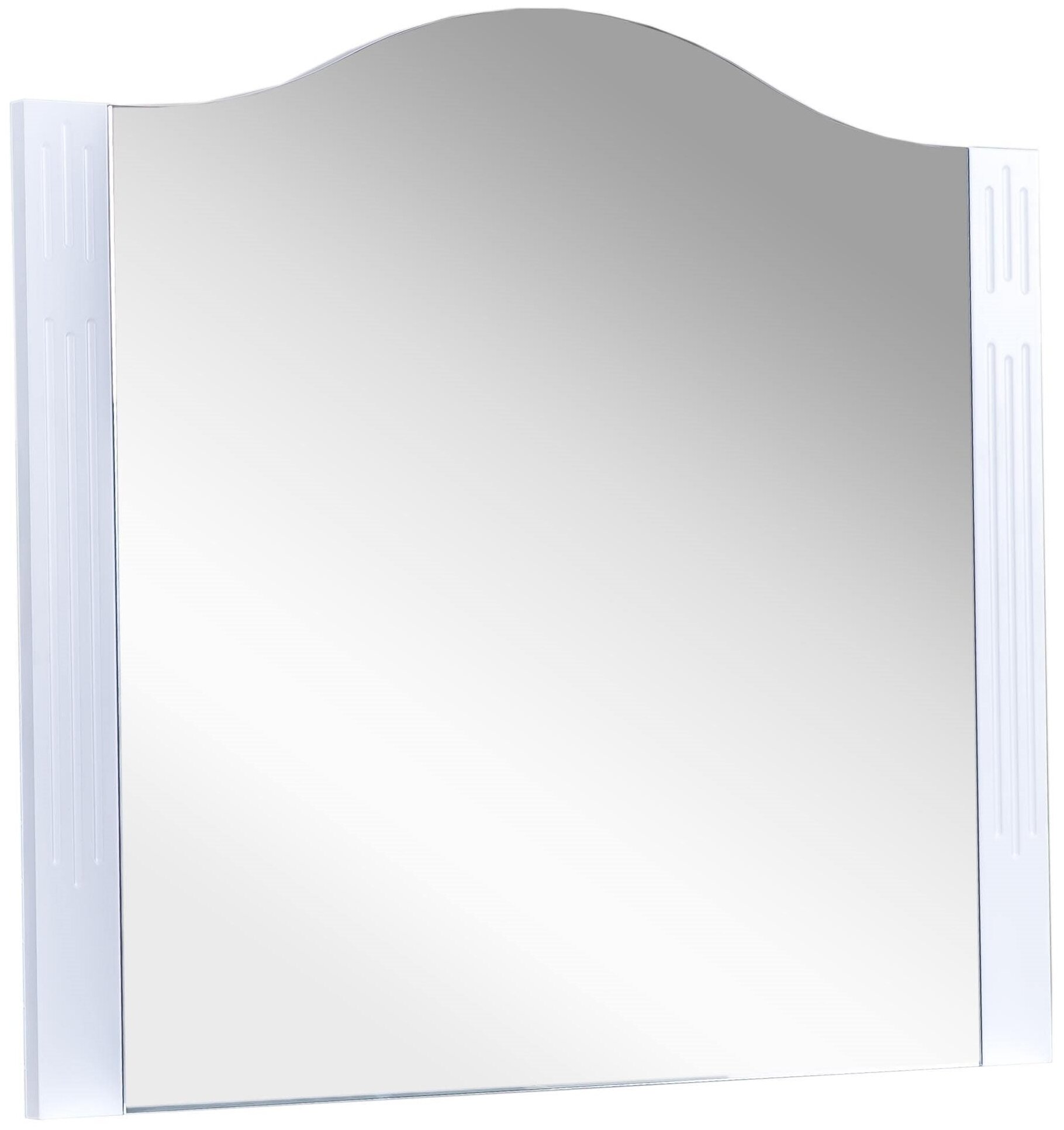 Зеркало в раме настенное Аква Родос Классик 80х74 см без подсветки - фотография № 2
