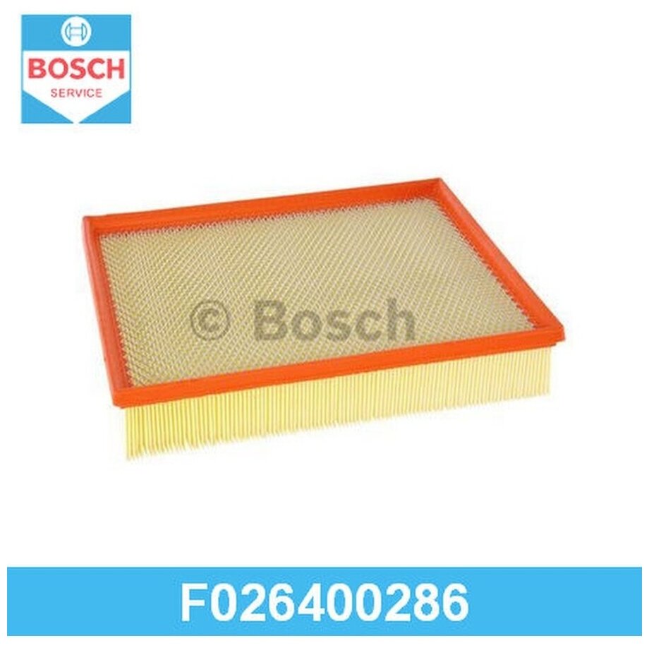 фото Фильтр Воздушный Vw: Amarok (2H_/S1b) 2.0Tdi/2.0Bitdi/2.0Tsi/4Motion 10- Bosch арт. F026400286