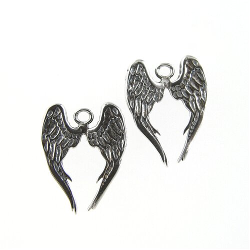 Подвеска Paradise Wings Sterling Silver 20 мм. подвеска крылья ангела серафинит зеленый