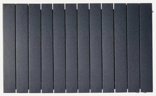 Изображение товара Биметаллический радиатор Rifar SUPREMO Ventil 500, 12 секций, нижнее подключение правое (SVR), цвет Антрацит