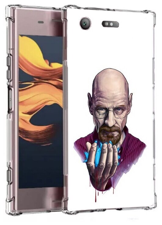 Чехол задняя-панель-накладка-бампер MyPads разработчик для Sony Xperia XZ1 Compact G8441 противоударный