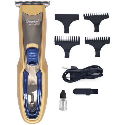 Машинка для стрижки волос Geemy GM-6615 Профессиональный триммер для стрижки волос золотой 122000₽