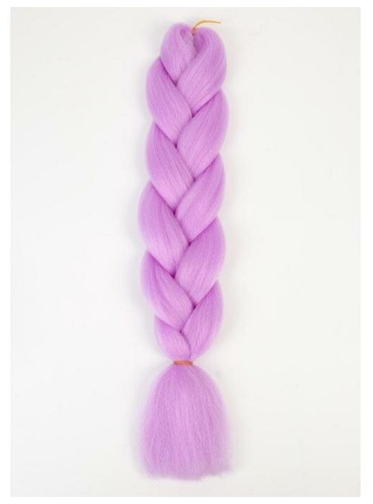 ZUMBA Канекалон однотонный гофрированный 60 см 100 гр цвет лиловый(#AY36)