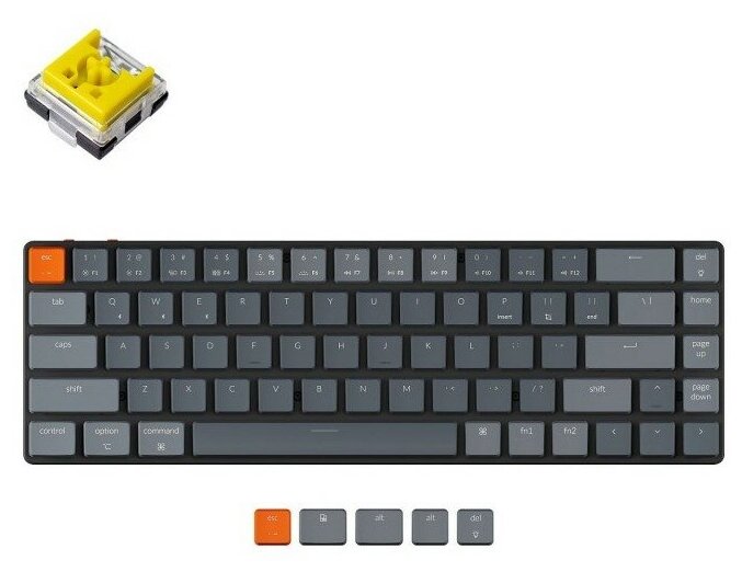 Keychron K7 Banana Switch