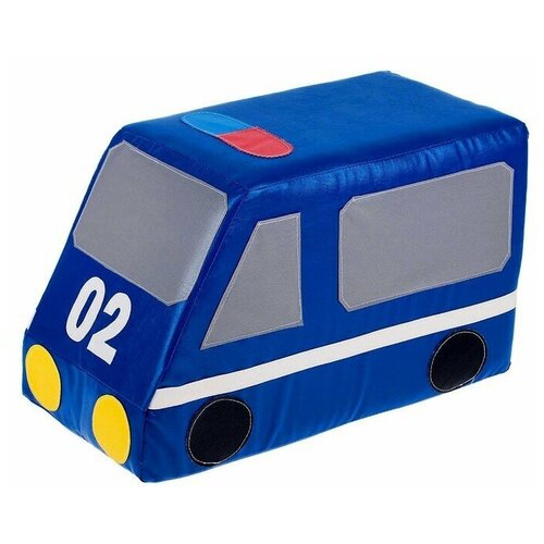 Мягкий модуль «Машина полицейская», микс