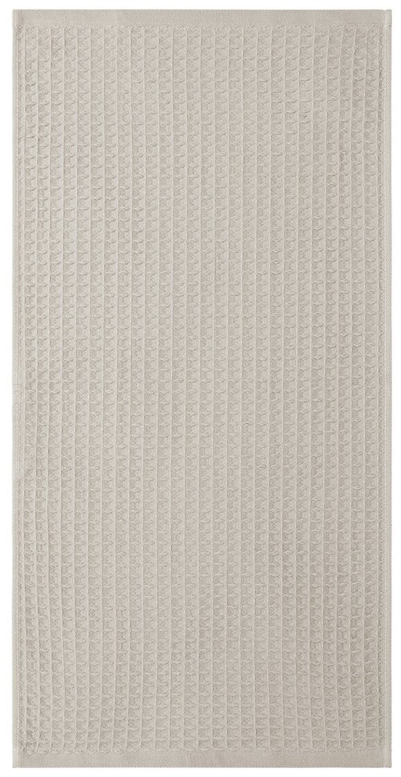 Полотенце кухонное DeNASTIA 35x70см, однотон, цвет серый, D100178 - фотография № 2