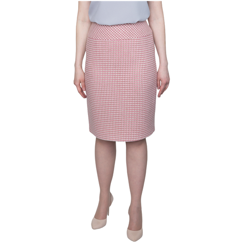 Юбка Galar, размер 44, розовый, белый юбка galar миди размер 54 белый розовый