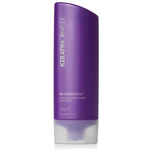 KERATIN COMPLEX Шампунь корректирующий для осветленных и седых волос Keratin Complex Blondeshell Shampoo 400 мл