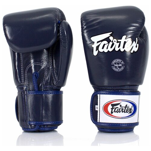 Боксерские перчатки Fairtex Boxing gloves BGV1 Blue 12 унций боксерские перчатки venum razor boxing gloves черные золото 12 унций