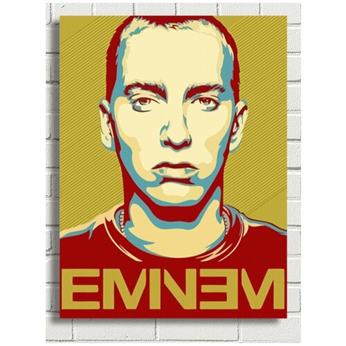 Картина по номерам Музыка Eminem Эминем - 6296 В 30x40