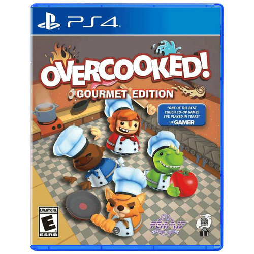 дополнение overcooked the lost morsel для pc steam электронная версия Overcooked: Gourmet Edition (Адская кухня) (PS4) английский язык